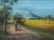 ILLEGIBLY SIGNED FILIPINO LANDSCAPE PAINTING