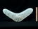 MID-CENTURY MODERN VERTI MURANO ART GLASS PILLOW LAMP - 2