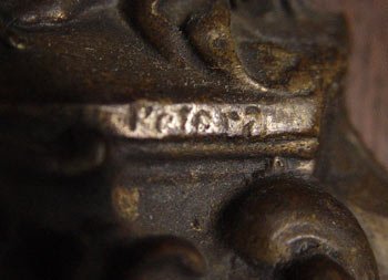 ORNATE BRONZE MOUNTED CARVED LONGCASE CLOCK CASE - 10