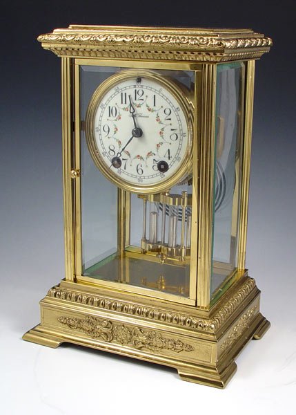 SETH THOMAS CRYSTAL REGULATOR CLOCK
