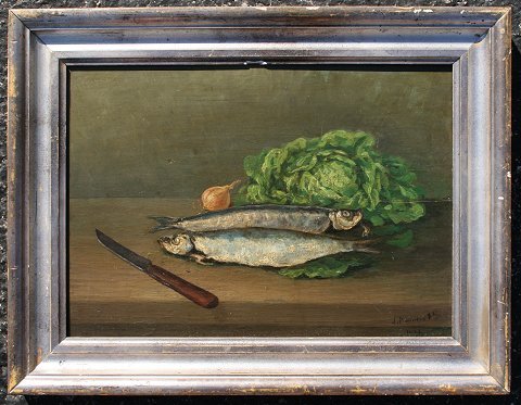 BODDEUST STILL LIFE OF FISH OIL/WOOD - 2