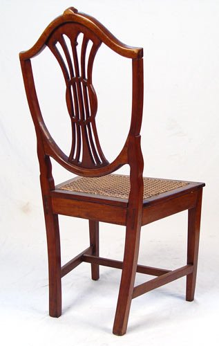 SET OF 6 FRENCH SIDE CHAIRS CA. 1800'S - 3