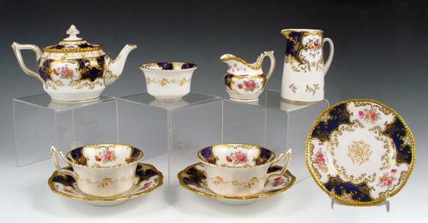 COALPORT FINE CHINA CABARET TEA SET 