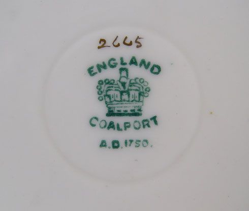 COALPORT FINE CHINA CABARET TEA SET  - 3