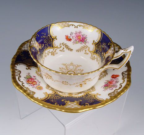COALPORT FINE CHINA CABARET TEA SET  - 4