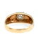 GENTS 14K DIAMOND RING - 4