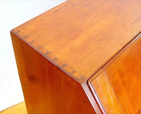 PERIOD AMERICAN CHERRY FALL FRONT DESK - 6