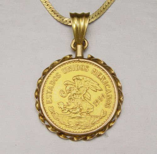 Mexican gold chain with name Clearance