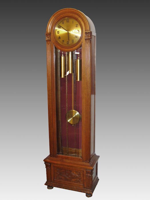 47 JUNGHANS ART DECO GRANDFATHER CLOCK Dec 13, 2009 Burchard