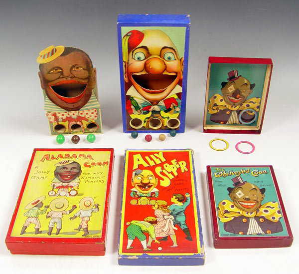 103 3 VINTAGE GAMES ALABAMA COON, THE WHITEEYED COON