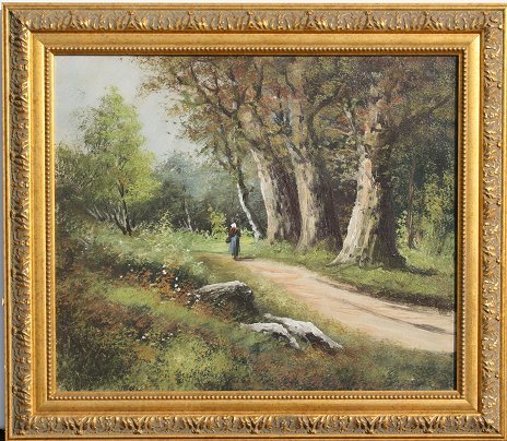 BARBIZON STYLE LANDSCAPE PAINTING PELLETIER?