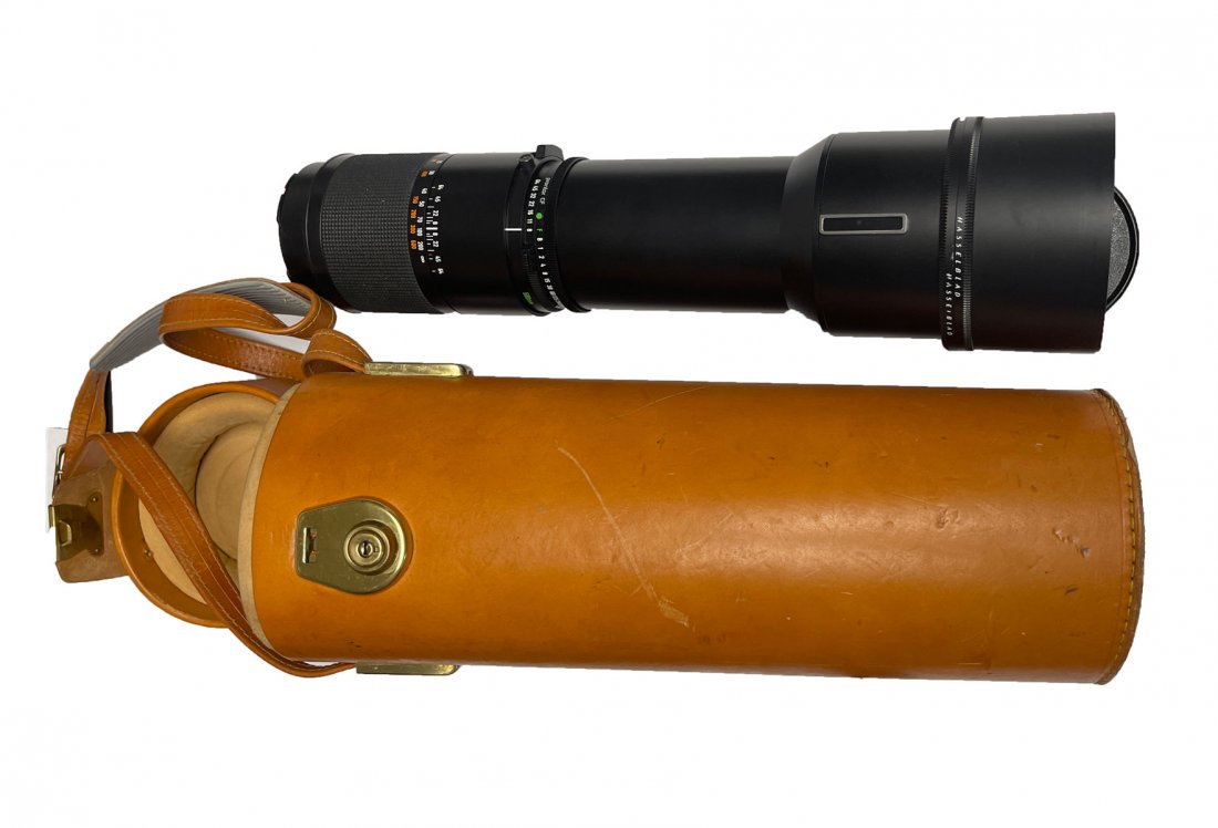 CARL ZEISS CF TA TELE APOTESSAR 8/500 LENS 6571844: CARL ZEISS CF TA TELE APOTESSAR 8/500 LENS 6571844: Estate of Jon Silengo, Photographer for the Military, Disney and Instructor at El Camino College CA.