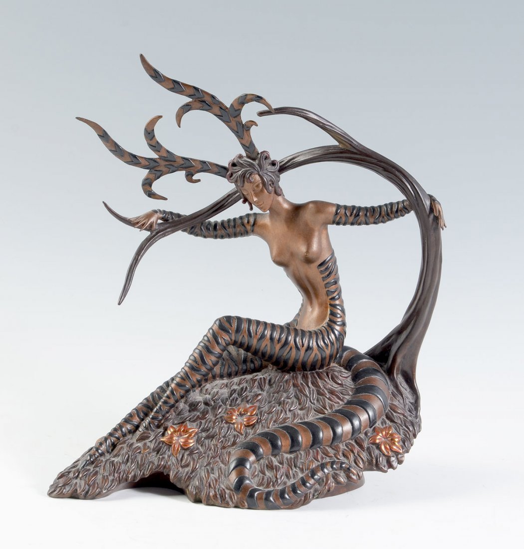 ERTE BRONZE "THE HUNTING": ERTE BRONZE "THE HUNTING"