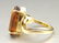 384: 14K CITRINE RING