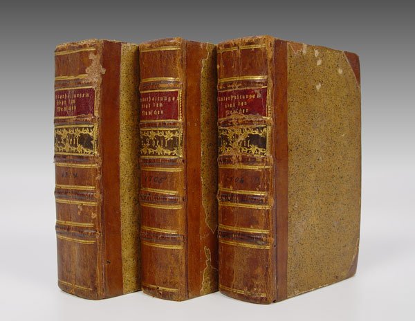 3 VOL. GOTLIEB WILHELM 193 ENGRAVED PLATES BIOLOGY
