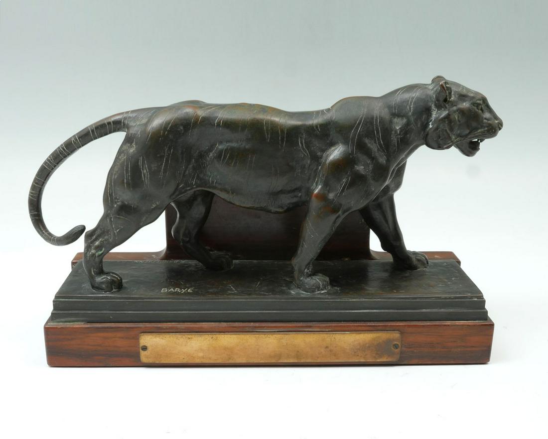 ANTOINE-LOUIS BARYE BRONZE TIGER (1 of 4)