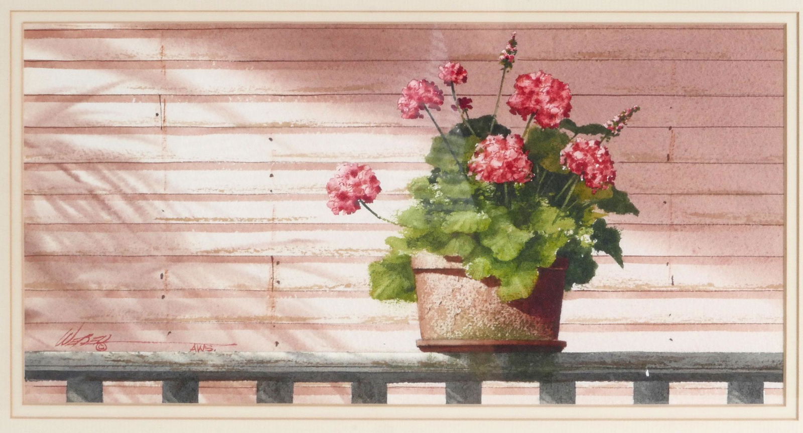 MICHAEL WEBER ORIGINAL WATERCOLOR PAINTING ''THE FR (1 of 3)