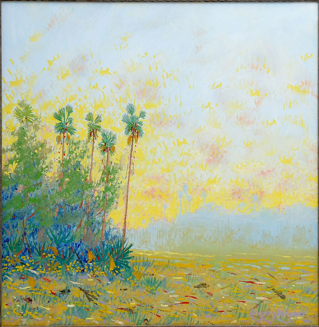 GREGORY BEHYMER ST. JOHN'S RIVER FLORIDA PAINTING (1 of 4)