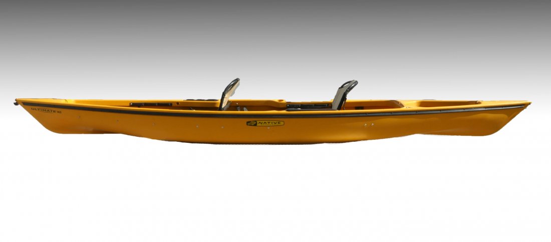 FIBERGLASS NATIVE WATERCRAFT CANOE (1 of 5)