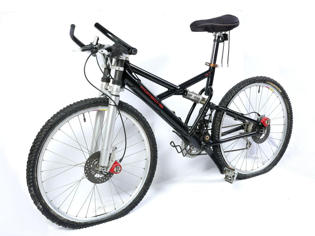 PORSCHE MOUNTAIN BIKE FS: PORSCHE MOUNTAIN BIKE FS: Having Sachs Power disc brakes, Vortec GSIII suspension fork, FOX-Alps 4 R Shock absorber, Sachs transmission components, Sachs Power Grip Extreme power shifter, & Sachs Quar