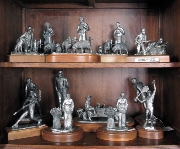 Michael Ricker Pewter Sports & Other Figurines