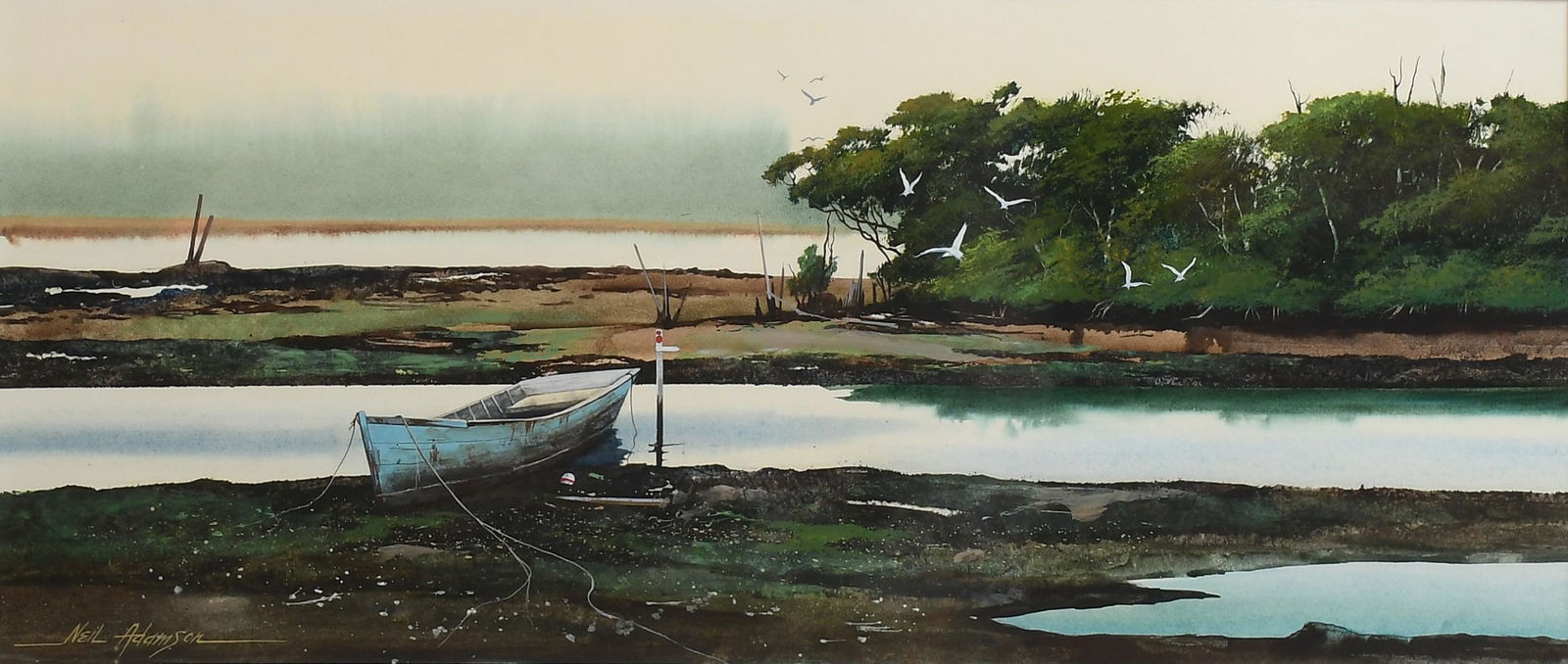NEIL ADAMSON FLORIDA TIDAL PAINTING (1 of 4)