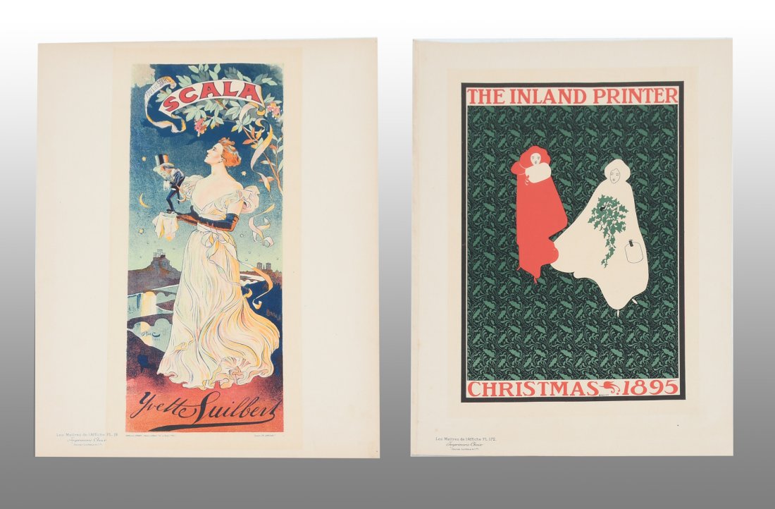 TWO LES MAITRE DE L'AFFICE POSTERS (1 of 3)