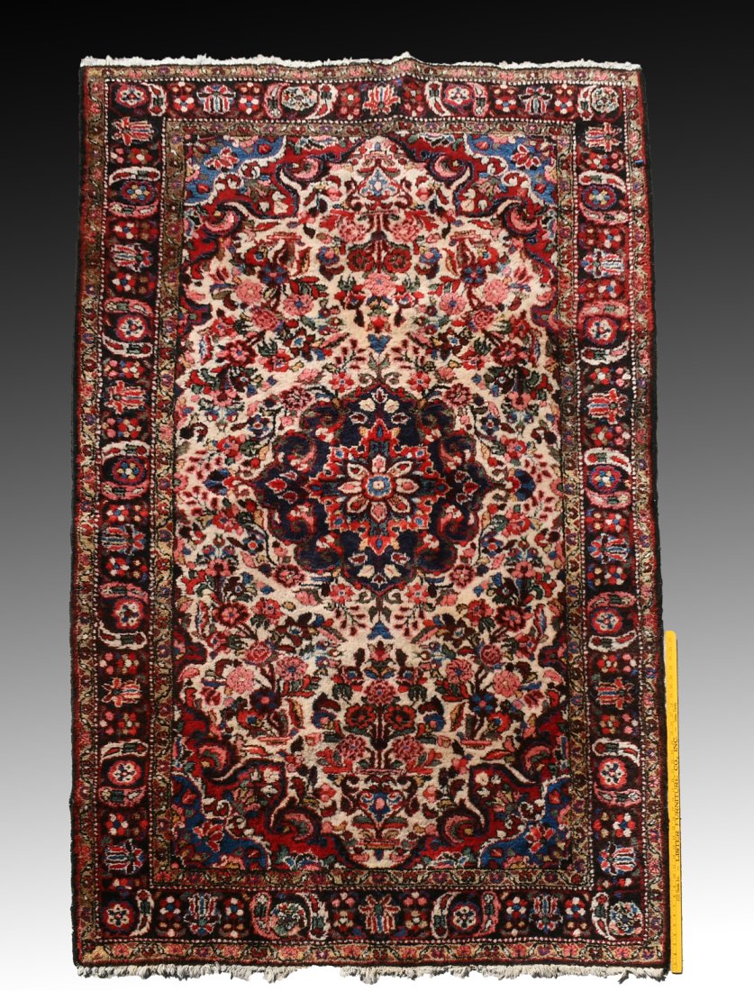 PERSIAN BORCHALOU HK WOOL RUG, 5'3" X 8'2" (1 of 4)