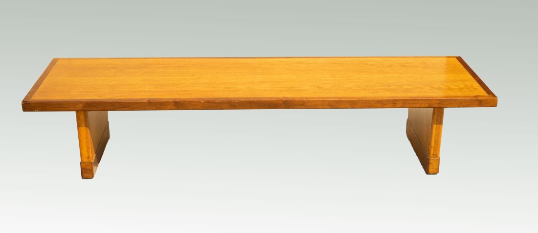 MODERN TEAK BENCH (1 of 4)
