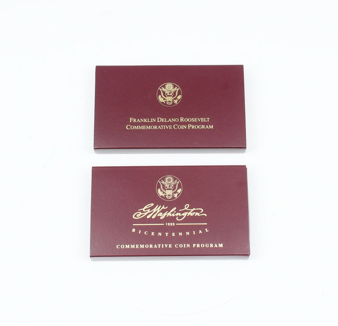 2 PC. GOLD PRESIDENTIAL BICENTENNIAL COMMEMORATIVE (1 of 6)