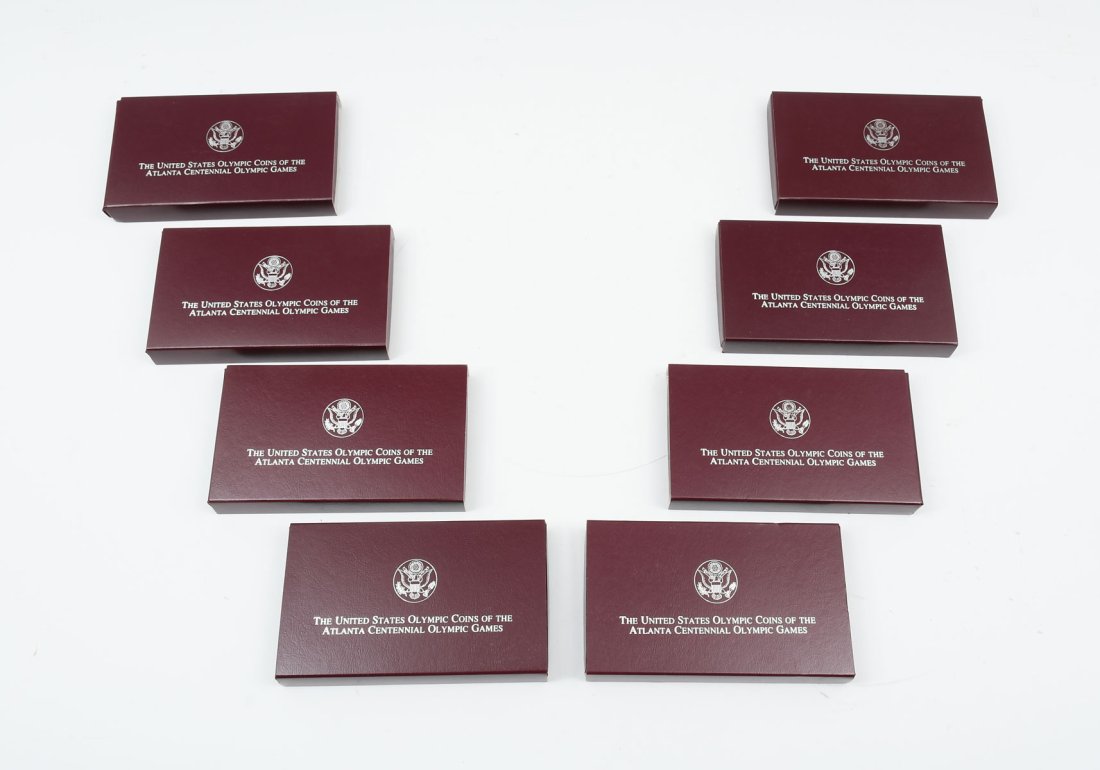 8 PC. UNITED STATES ATLANTA CENTENNIAL OLYMPIC GAM (1 of 9)
