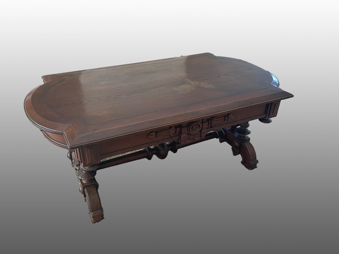 RENNAISANCE REVIVAL COFFEE TABLE (1 of 6)