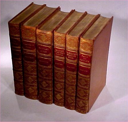 6 ROBERT SURTEES FIRST EDITIONS, LEECH: 6 ROBERT SMITH SURTEES FIRST EDITIONS, List as follows: ''Mr. Sponges Sporting Tour'', c.1853. ''Handley Cross'', c.1954. ''Ask Mamma'', c.1858. ''''Plain or Ringlets'', c.1860. ''Mr. Facey Romford's