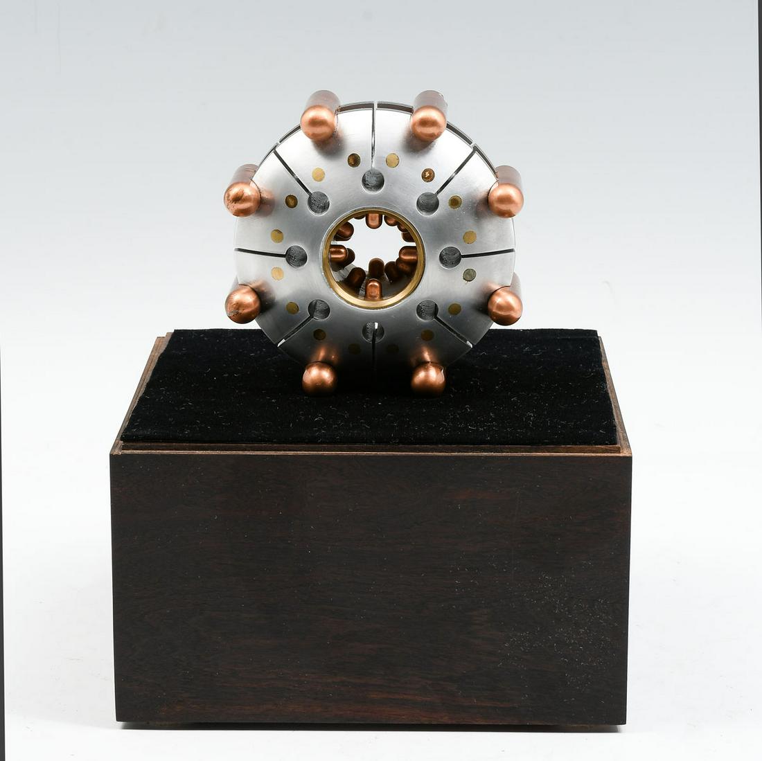 CHRIS BATHGATE MACHINED METAL SCULPTURE (1 of 7)