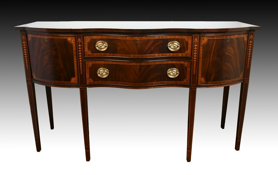 MAHOGANY HEPPLEWHITE STYLE SIDEBOARD (1 of 6)
