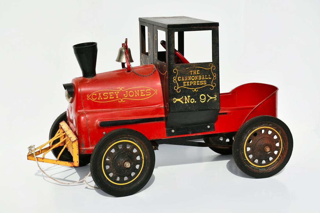 GARTON CASEY JONES CANNONBALL EXPRESS NO 9 PEDAL CAR (1 of 5)