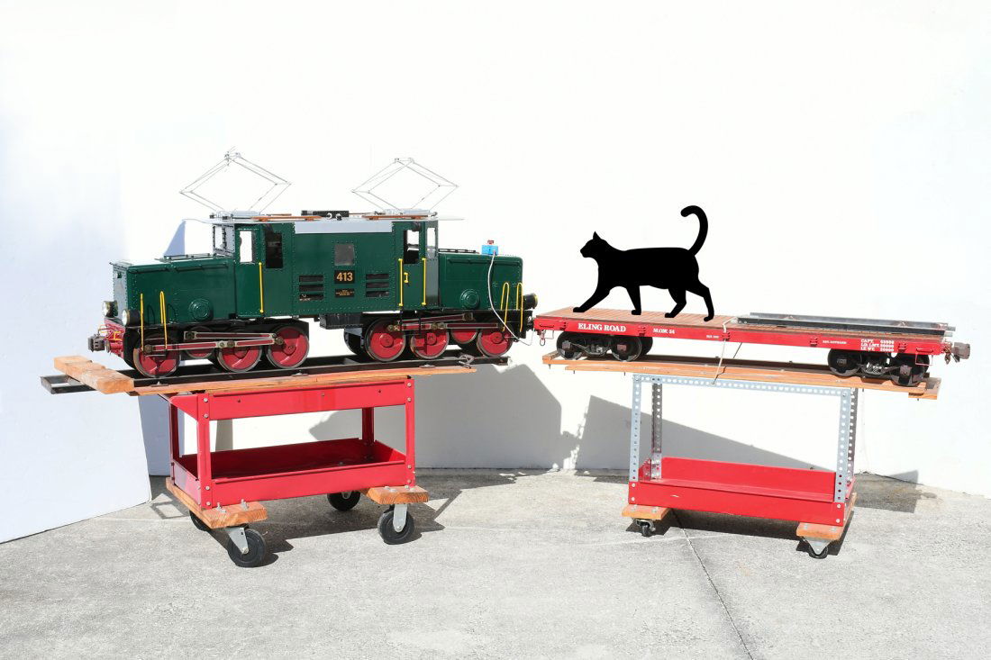 2 PC. SWISS RIDE ALONG 7.5'' GAUGE CROCODILE TRAIN (1 of 8)