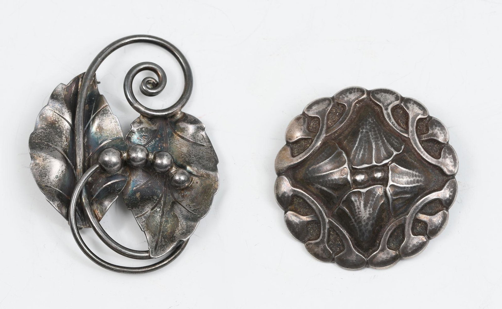 3 PC GEORG JENSEN & GENUINE NORSELAND STERLING JEWELRY LOT (1 of 5)