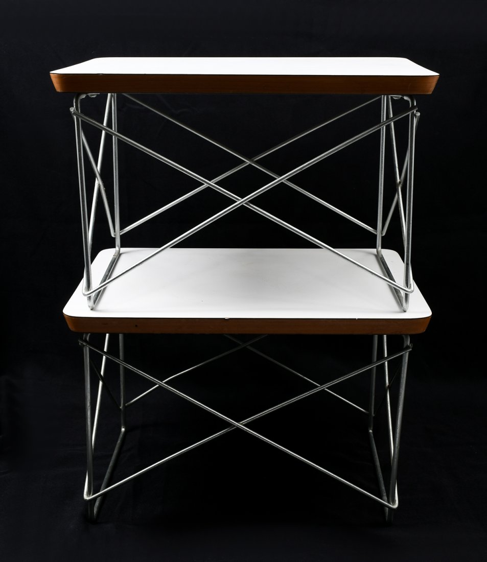 2 CHARLES EAMES FOR HERMAN MILLER LTR STOOLS (1 of 5)
