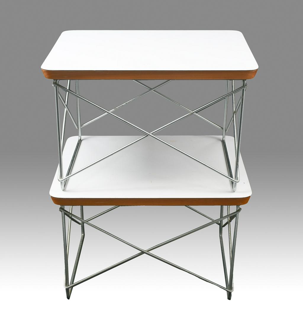 2 CHARLES EAMES FOR HERMAN MILLER LTR STOOLS (1 of 4)