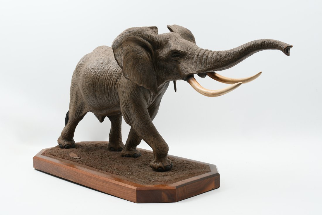 LOUIS PAUL JONAS STUDIOS ELEPHANT SCULPTURE (1 of 6)
