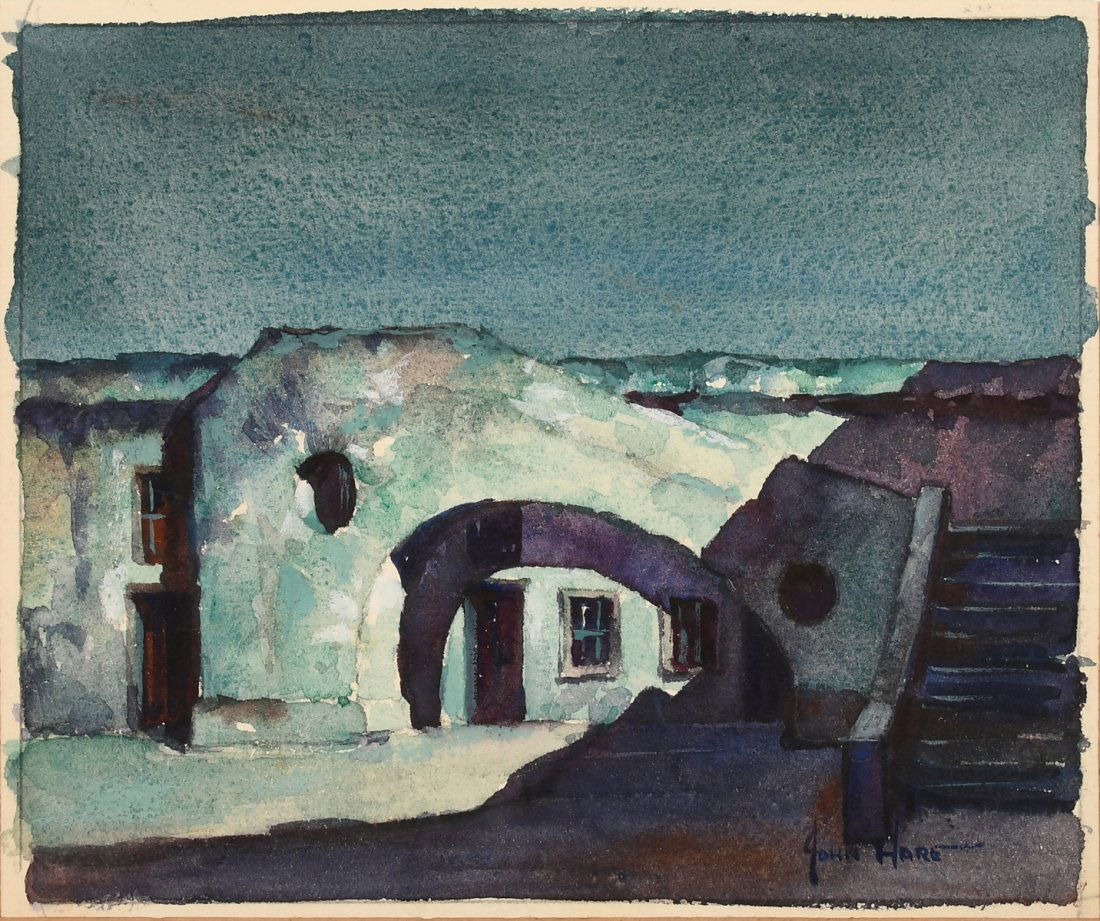 JOHN HARE ST. AUGUSTINE FORT PAINTING (1 of 3)