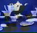 212: ROSENTHAL MARIA FINE CHINA 65 PC LOTS OF SERVICE