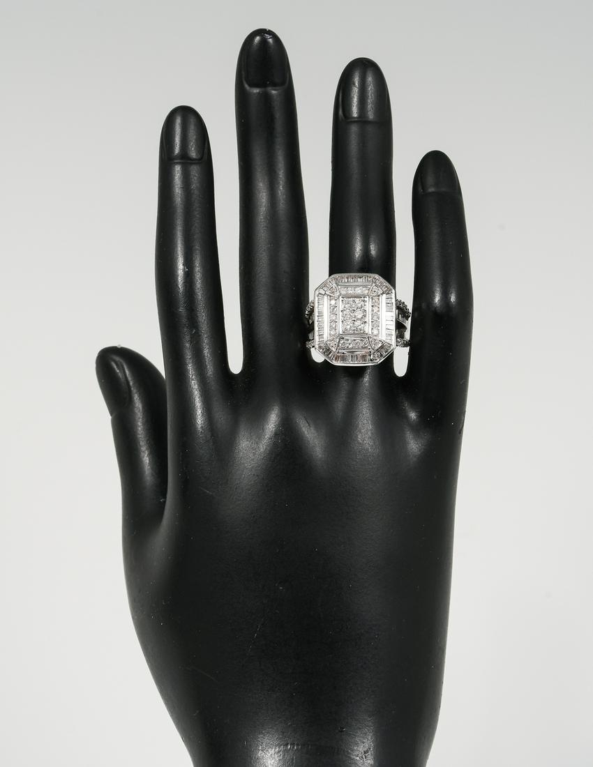 14K WHITE GOLD DIAMOND ENCRUSTED RING 2.00 CTW (1 of 6)