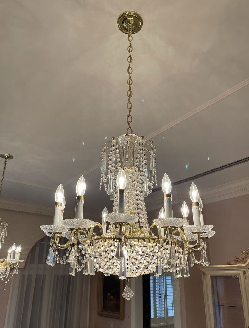 SHONBECK SWAROVSKI CRYSTAL CHANDELIER (1 of 4)