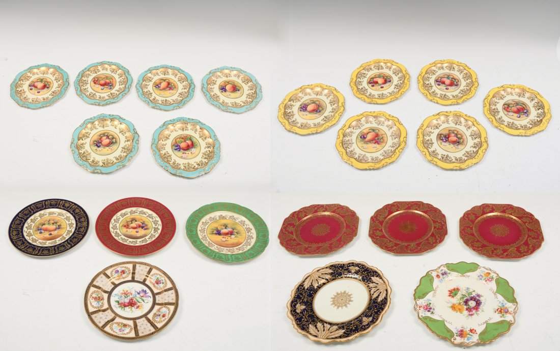 21 PC. PARAGON PLATE COLLECTION (1 of 5)