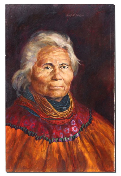 167 James Hutchinson Indian Portrait Painting Jul 24 2011
