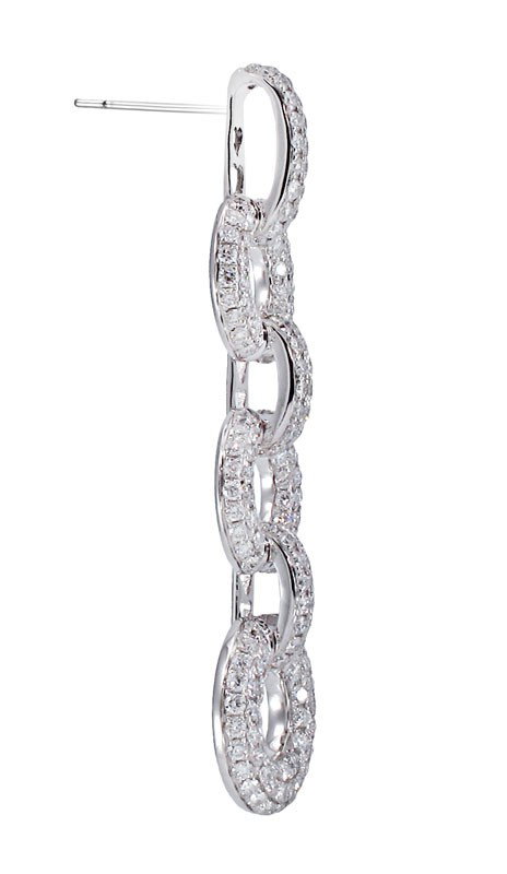 $10,000 DIAMOND/18k GOLD EARRINGS - 2