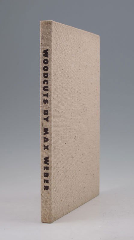 MAX WEBER WOODCUTS AND LINOLEUM PRINTS BOOK: MAX WEBER WOODCUTS AND LINOLEUM PRINTS BOOK: A collection of Woodcuts and Linoleum prints, Limited edition of 225 books. This is number 33 of 255 and signed by Max Weber. Copyright 1956 by Max Weber a