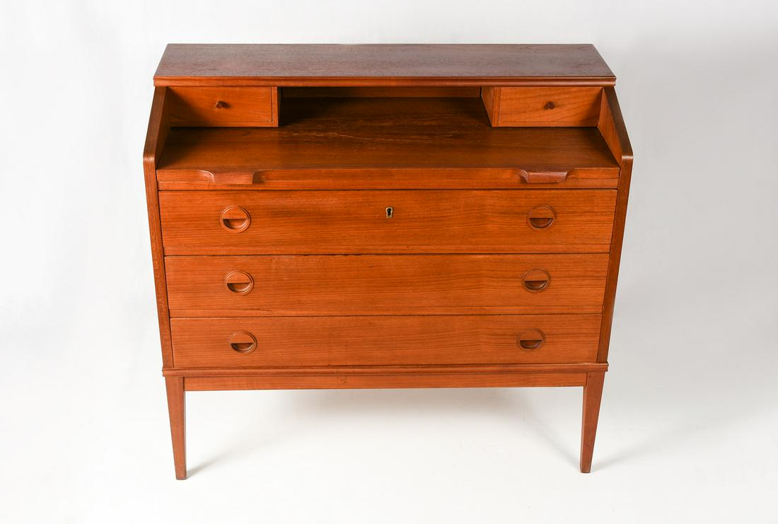 DANISH TEAK SECRETARY RIIS ANTONSEN (1 of 4)